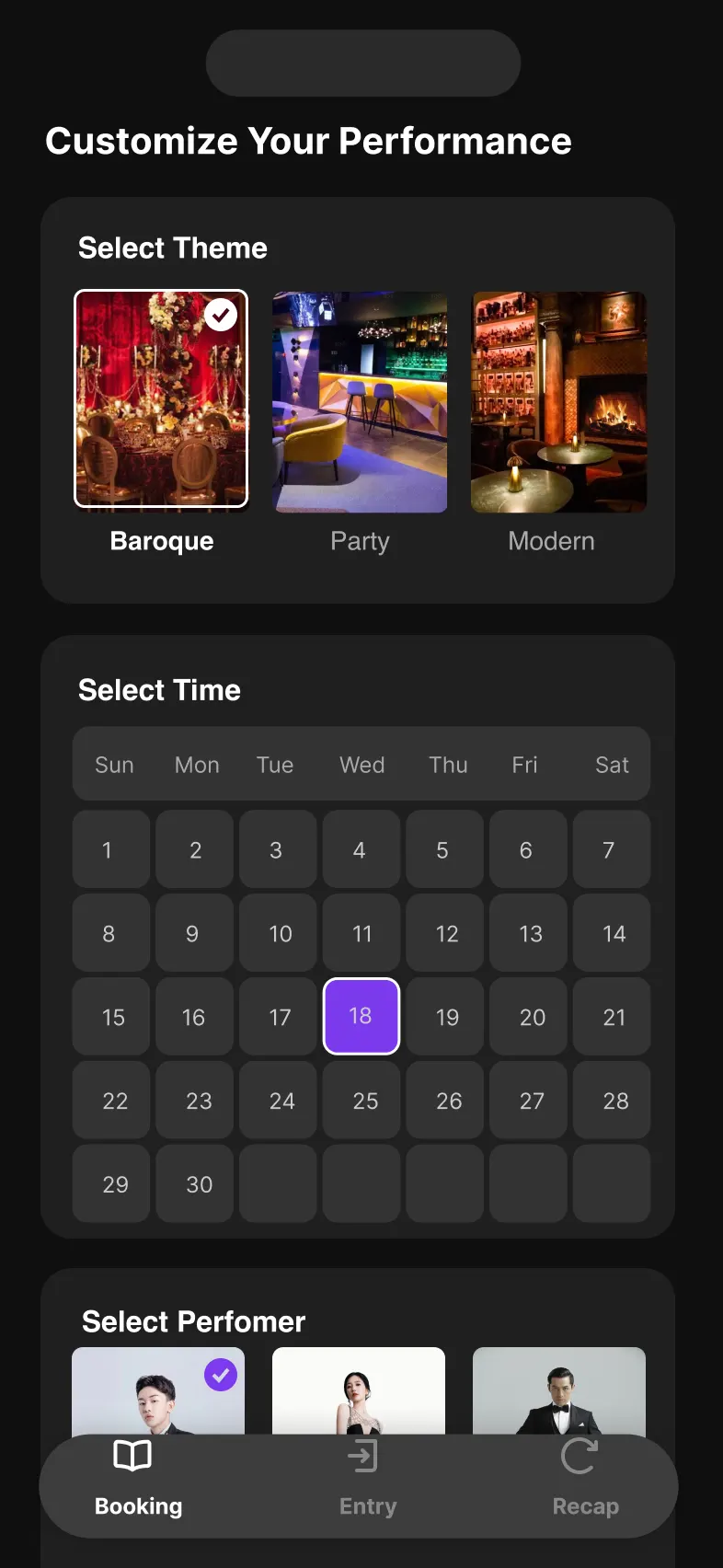 Audience - Customize Performance